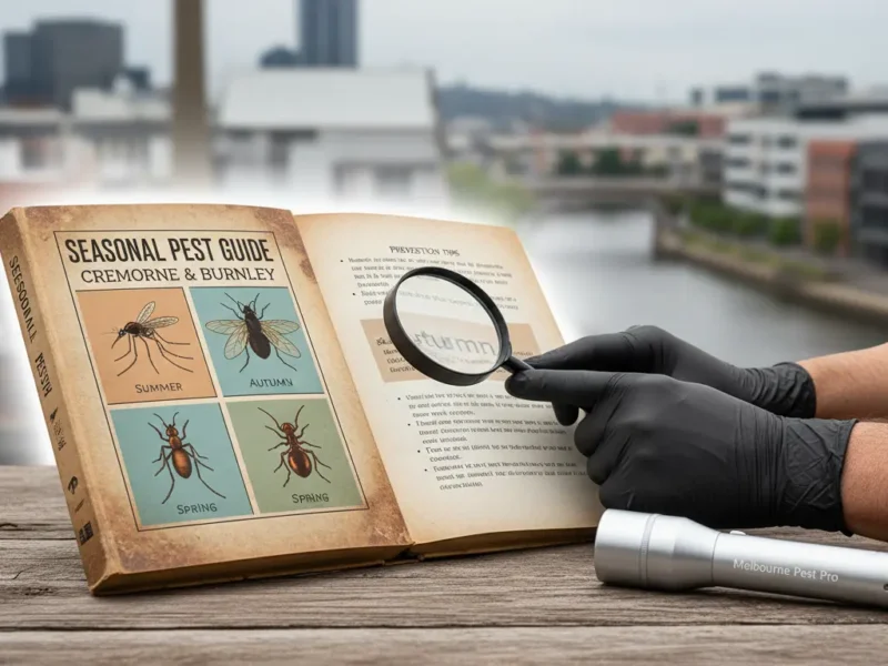 Seasonal Pest Guide For Cremorne And Burnley